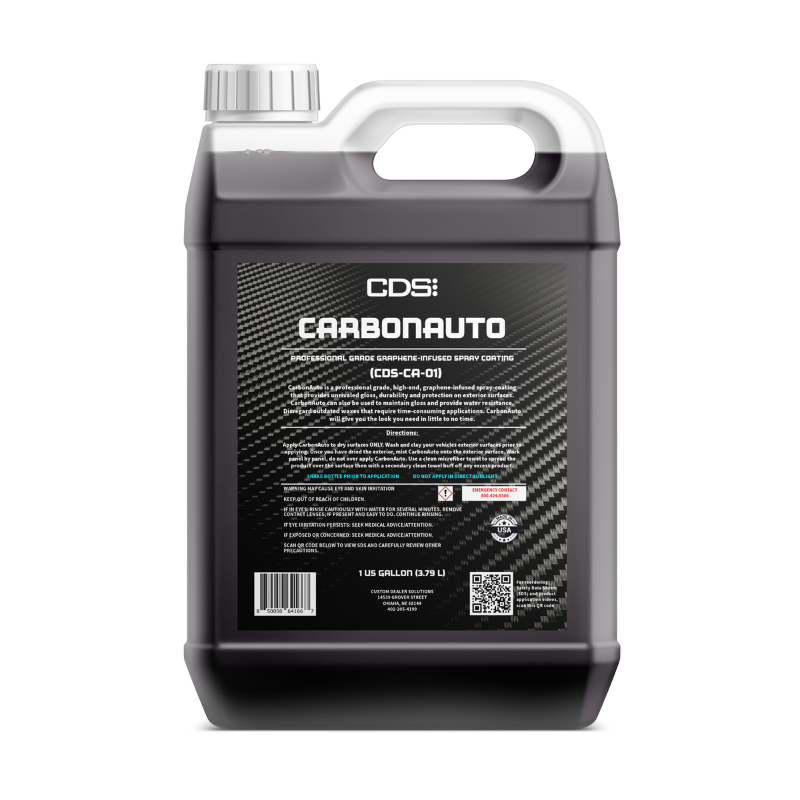  Custom Dealer Solutions CarbonAuto Graphene Infused Vehicle Exterior Spray Coating 1 Gal