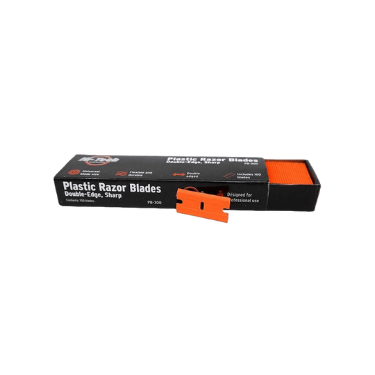 Double Edge Plastic Razor Blades - Custom Dealer Solutions-PB-300