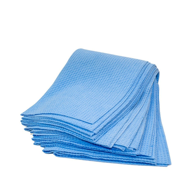 Edgeless Waffle Weave Glass Towels