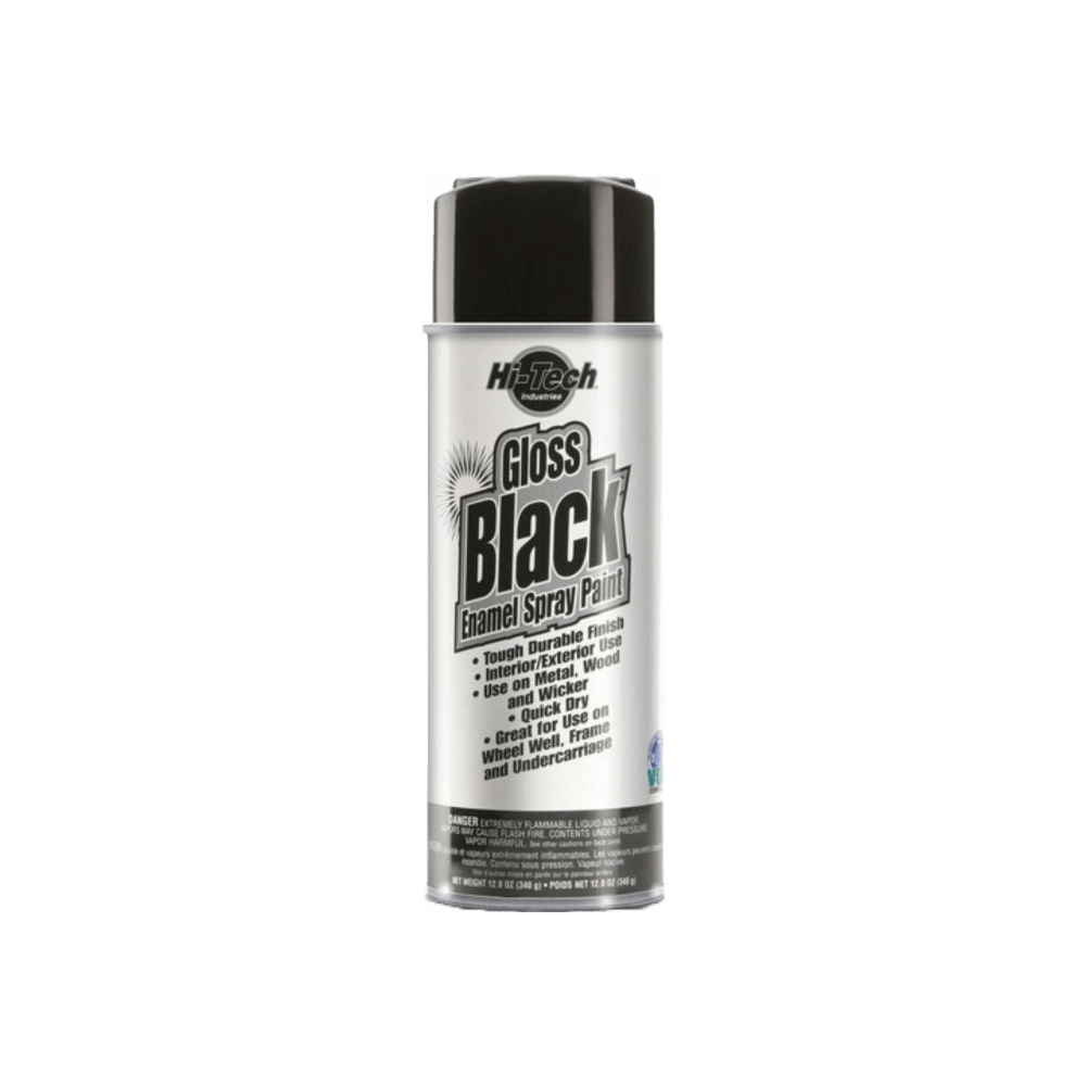 Hi-Tech Gloss Black Enamel Spray Paint - Custom Dealer Solutions-HT-1803