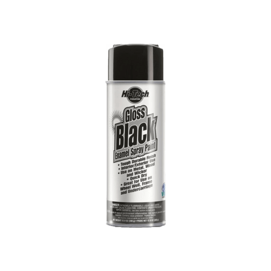 Hi-Tech Gloss Black Enamel Spray Paint - Custom Dealer Solutions-HT-1803