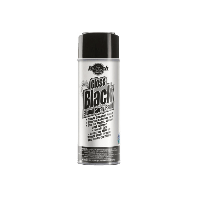 Hi-Tech Gloss Black Enamel Spray Paint - Custom Dealer Solutions-HT-1803