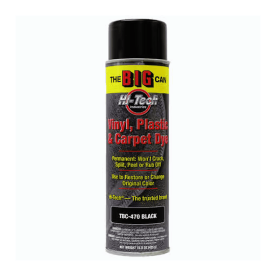 Hi-Tech (The Big Can) Black Vinyl, Plastic & Carpet Dye - Individual - Custom Dealer Solutions-TBC-470