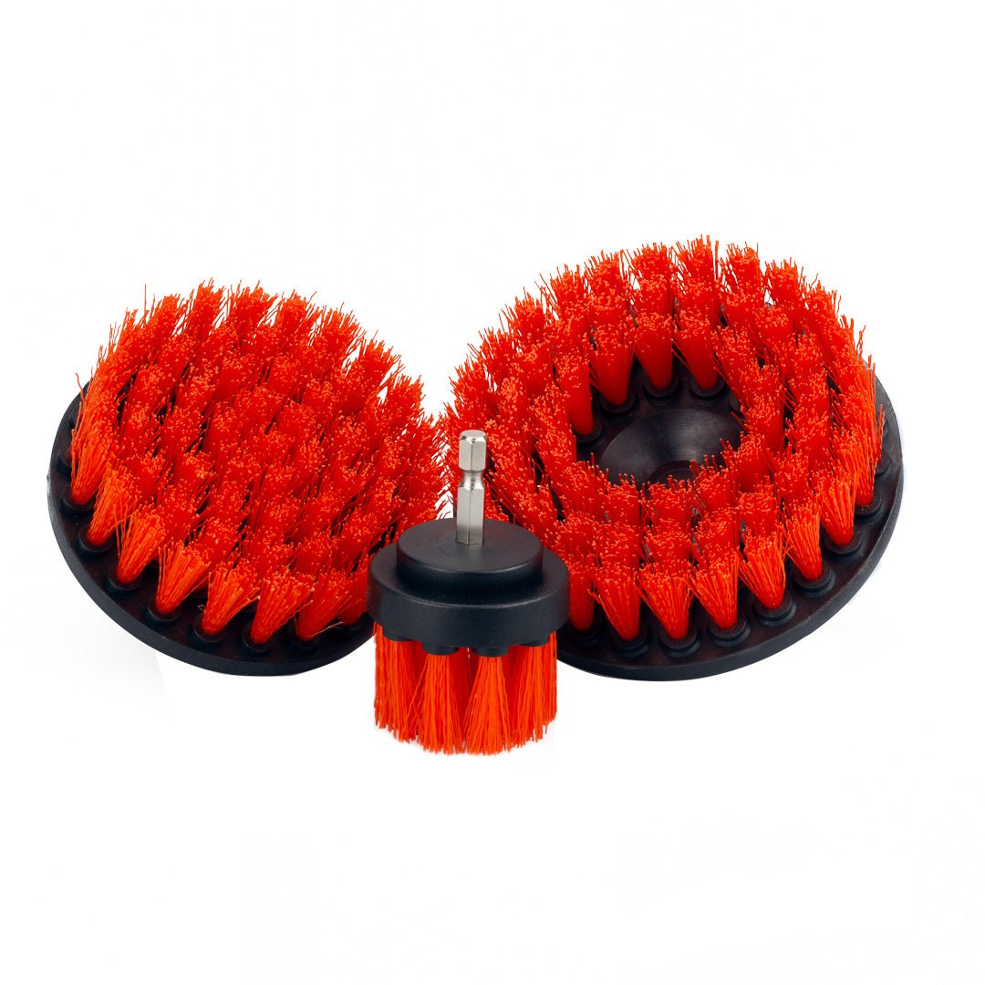 Maxshine M8 Drill Carpet Detailing Brush Set - Custom Dealer Solutions-7011100