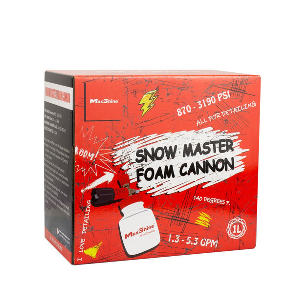 Maxshine Snow Master Car Wash Foam Cannon - Custom Dealer Solutions-SMFC002