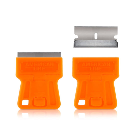 Plastic Razor Scraper w/ Blade - Custom Dealer Solutions-RZ-019