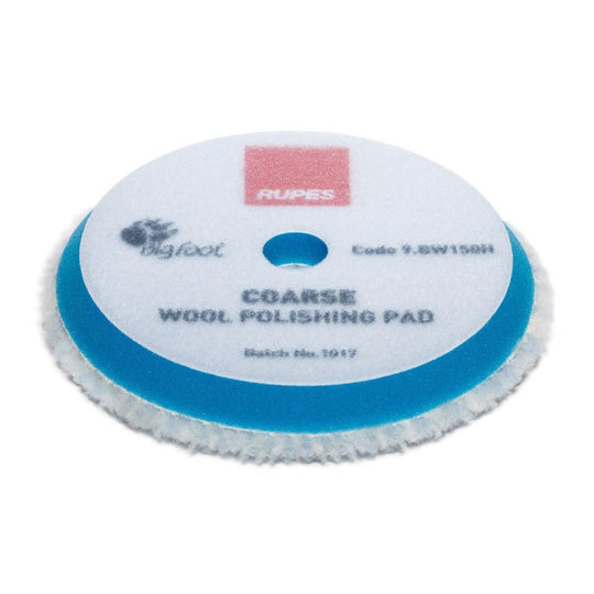 Rupes Coarse Wool Pad (Blue) - Custom Dealer Solutions-9.BW150M