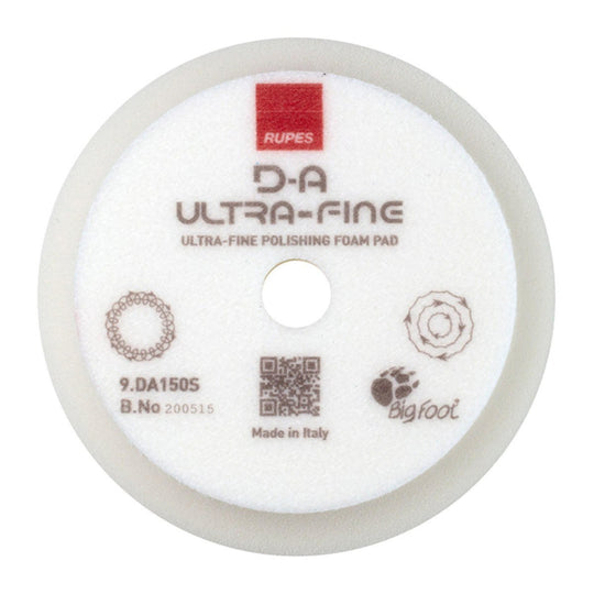 Rupes DA Ultrafine Foam Pad (White) - Custom Dealer Solutions-9.DA150S