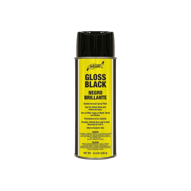 SM Arnold Gloss Black Enamel Spray Paint - Custom Dealer Solutions-66-103