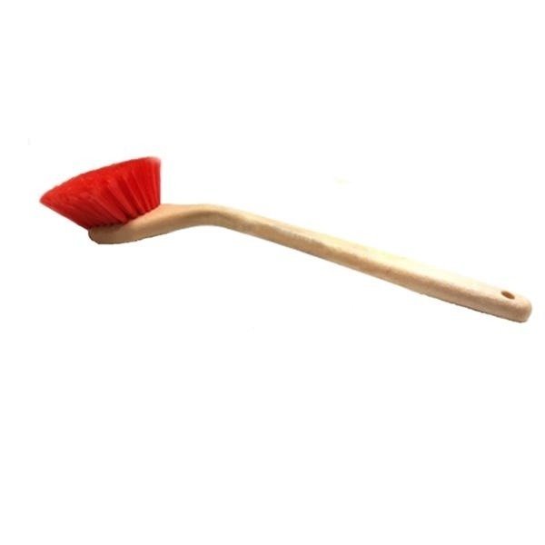 Soft Red Chemical Resistant Brush - Custom Dealer Solutions-SCRB-RD-08