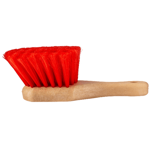 Soft Red Chemical Resistant Brush - Custom Dealer Solutions-SCRB-RD-08