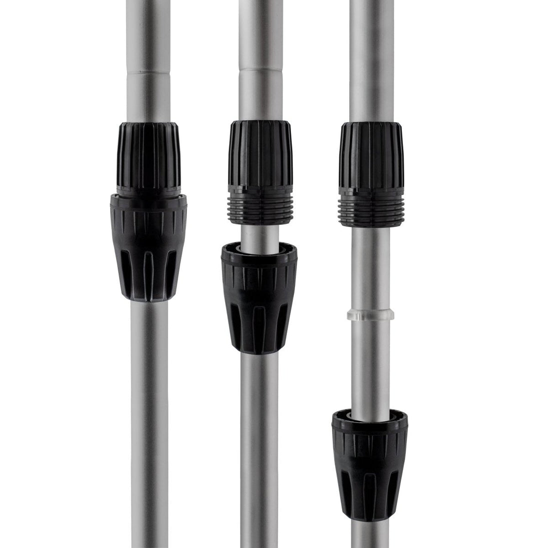 Telescopic Brush Pole With Hose Connector - Custom Dealer Solutions-GST500-FLOW