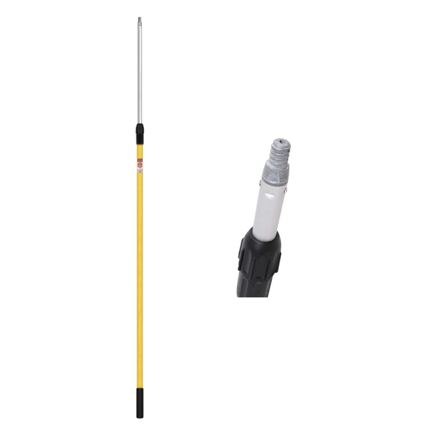 Telescopic Fiberglass Brush Pole (6 ft - 12 ft) - Custom Dealer Solutions-83-677