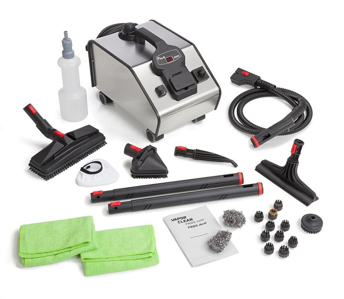 Vapor Clean PRO5 327° Single Boiler Vapor Steam Cleaner - Custom Dealer Solutions-VC-PRO5